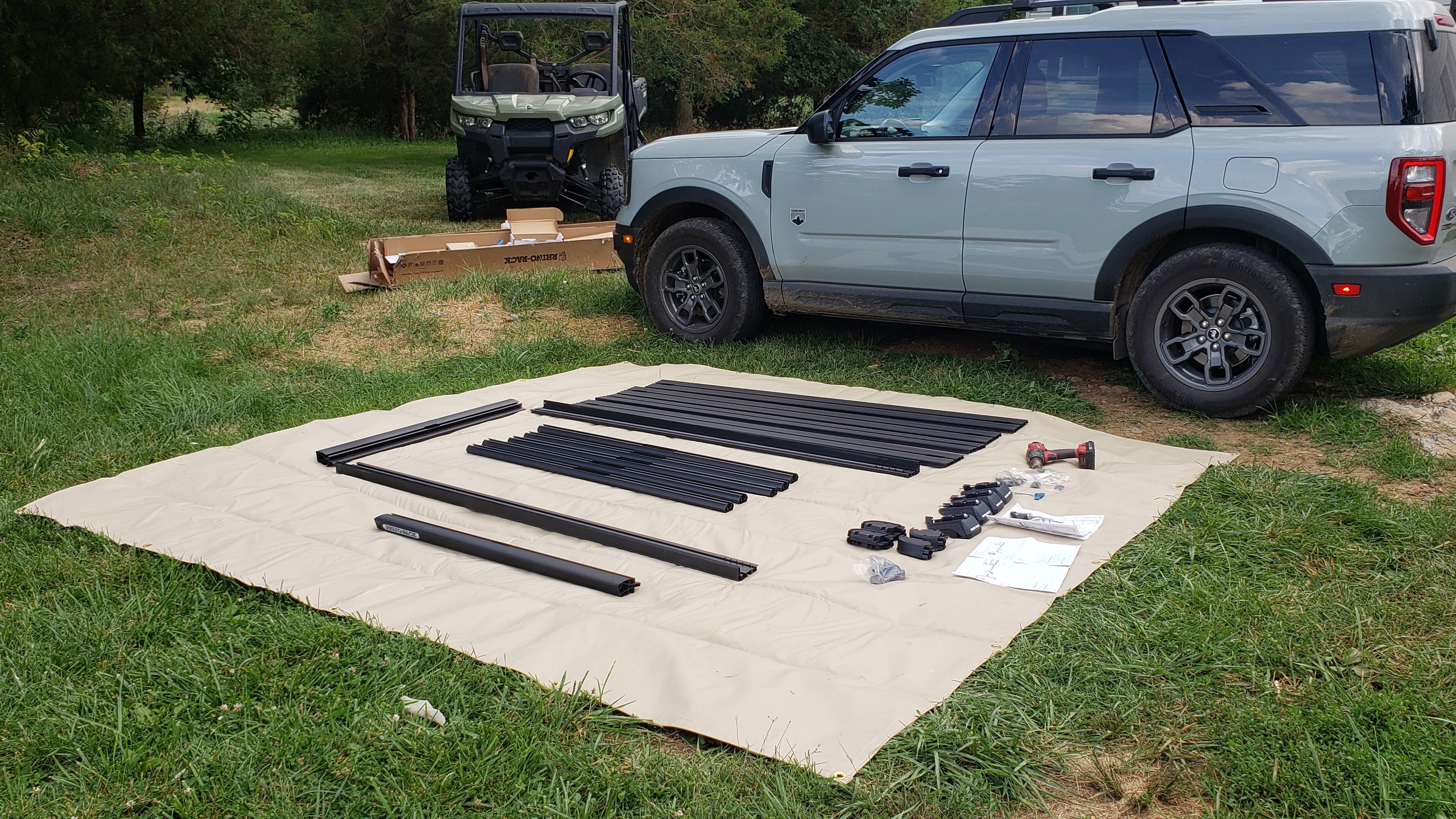 Square / Rectangle Tarp Builder - Heavy-Duty Vinyl